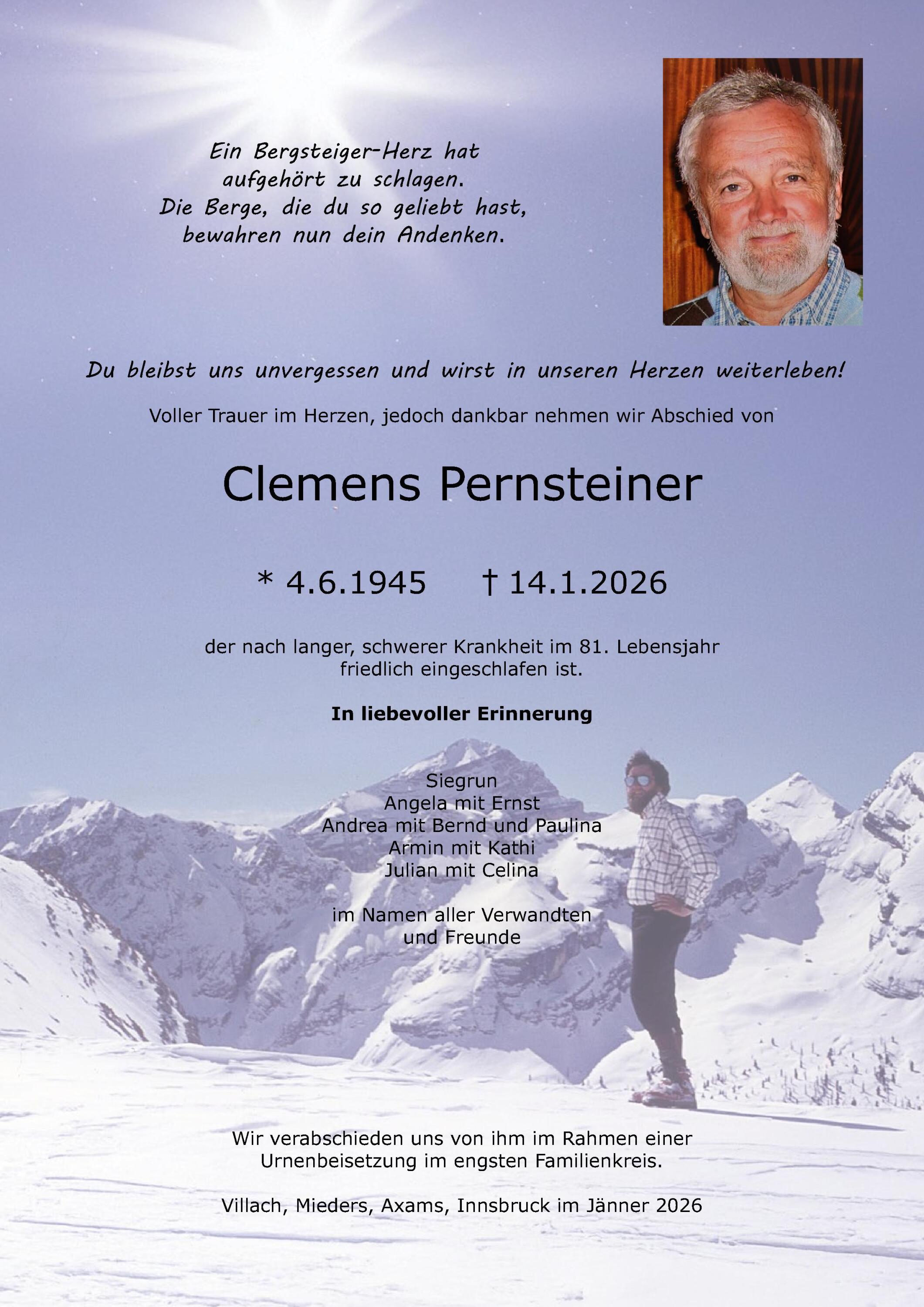 Clemens Pernsteiner